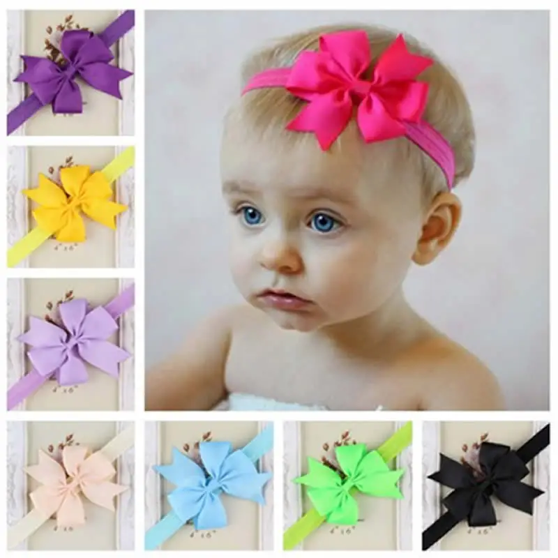 Новинка Детский головной убор для маленьких девочек с бантом Цвет золотистый