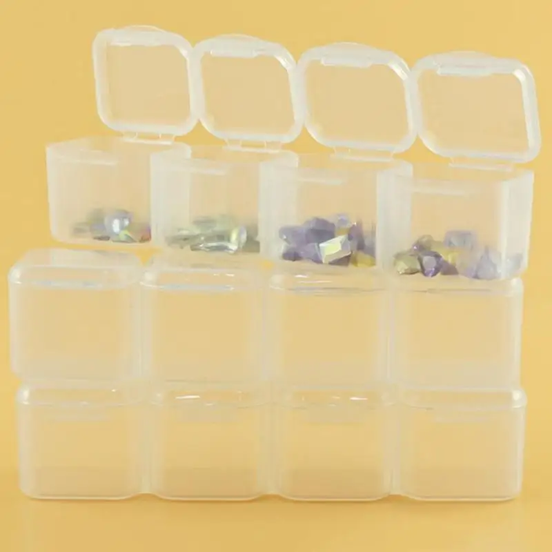 28 Grids Nail Storage Box Art Alex Organizer Excellent Fall Prevention Durable PP Transparent Case Makeup Beauty Tool |