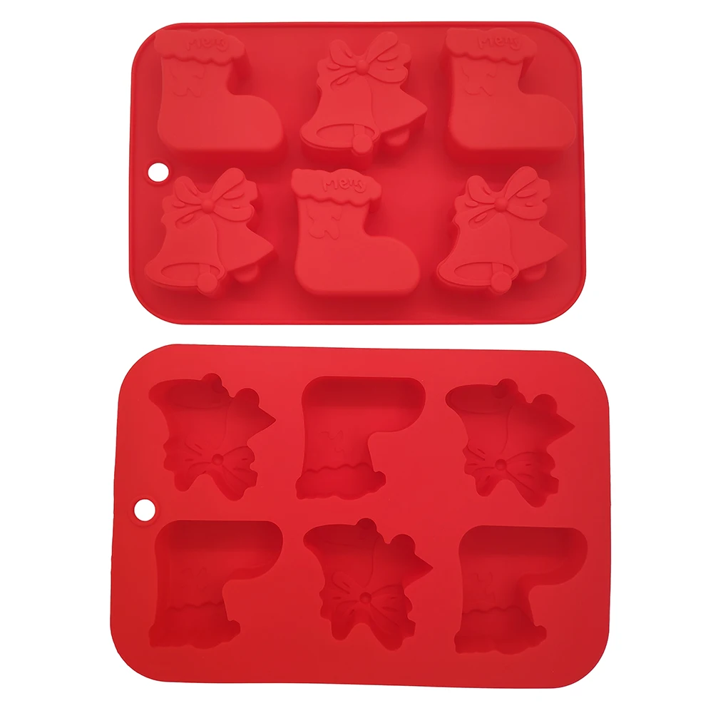 

2 шт., форма для торта в форме Рождества