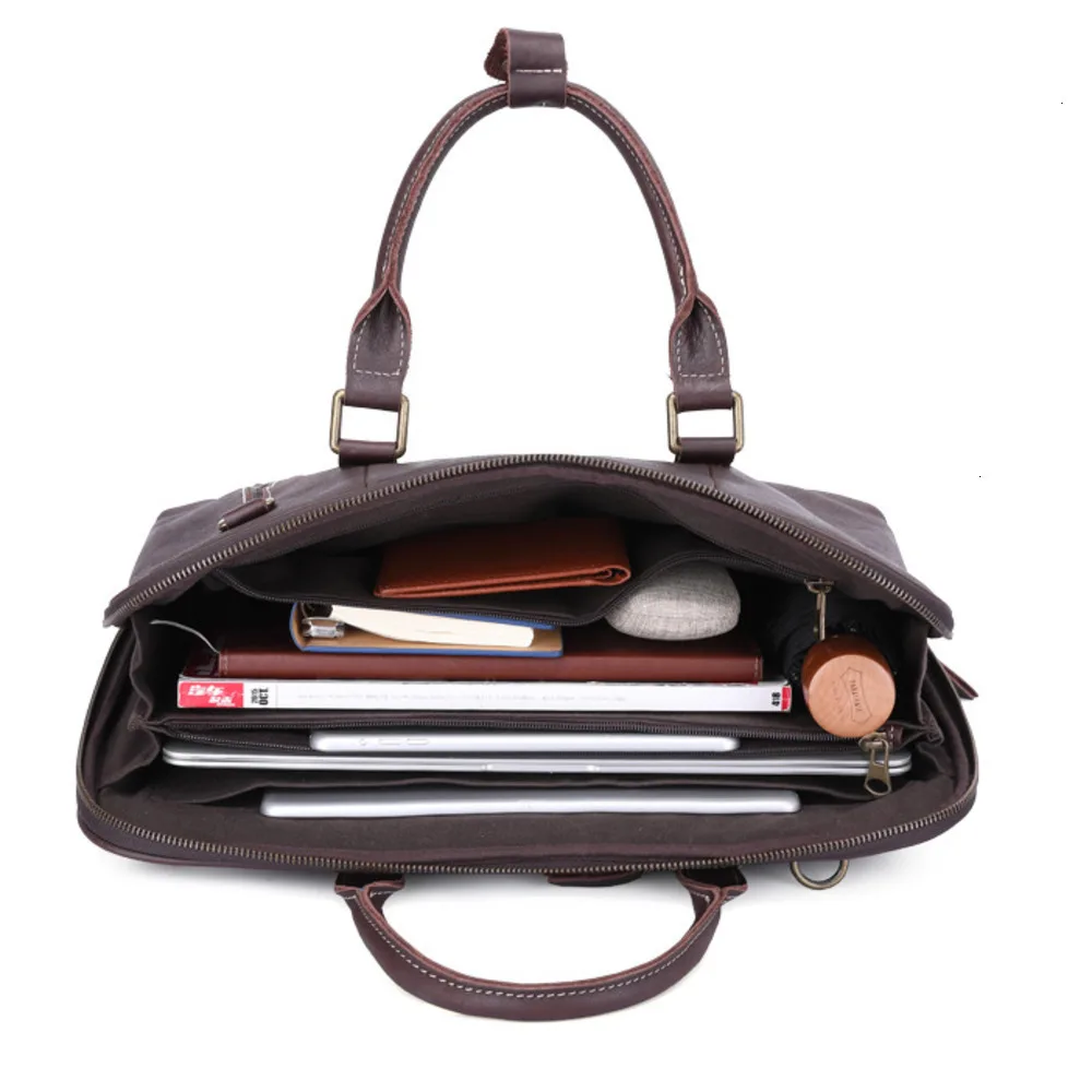 Сумка мессенджер мужская из натуральной воловьей кожи портфель на одно плечо