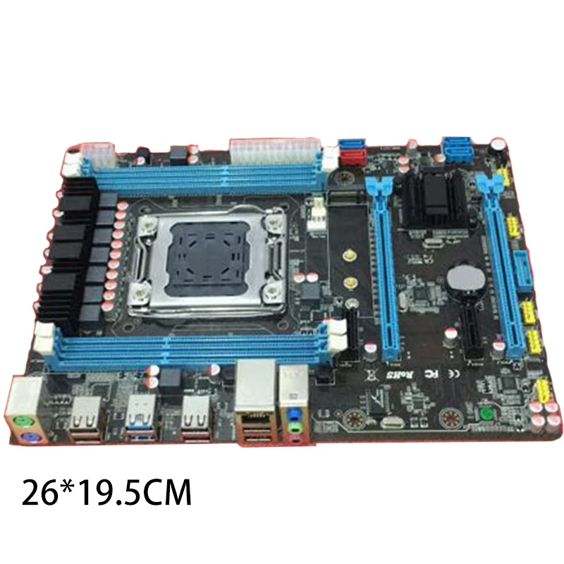 Материнская плата LGA 2011 USB3.0 SATA3 PCI-E 4x16G REG ECC поддержка памяти Xeon E5 X79-B75 | Компьютеры и
