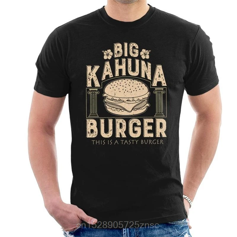 

Printed camiseta Pulp Fiction Inspired Big Kahuna Burger Men's T-Shirt masculina women camiseta