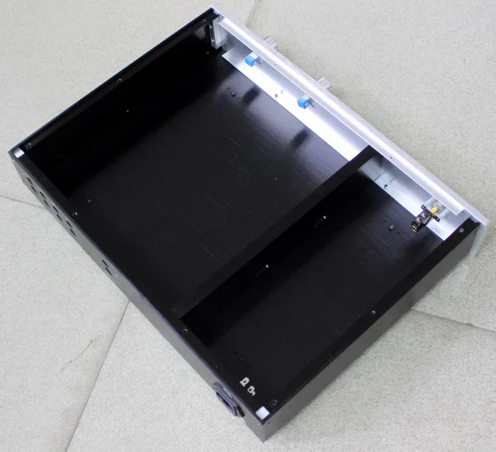 

WA12 all aluminum tube amplifier pre amplifier case Size depth 313 width 425 height 70mm
