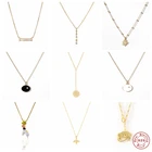 Цепочка женская из серебра 2021 пробы с кулоном от солнца, с фианитами