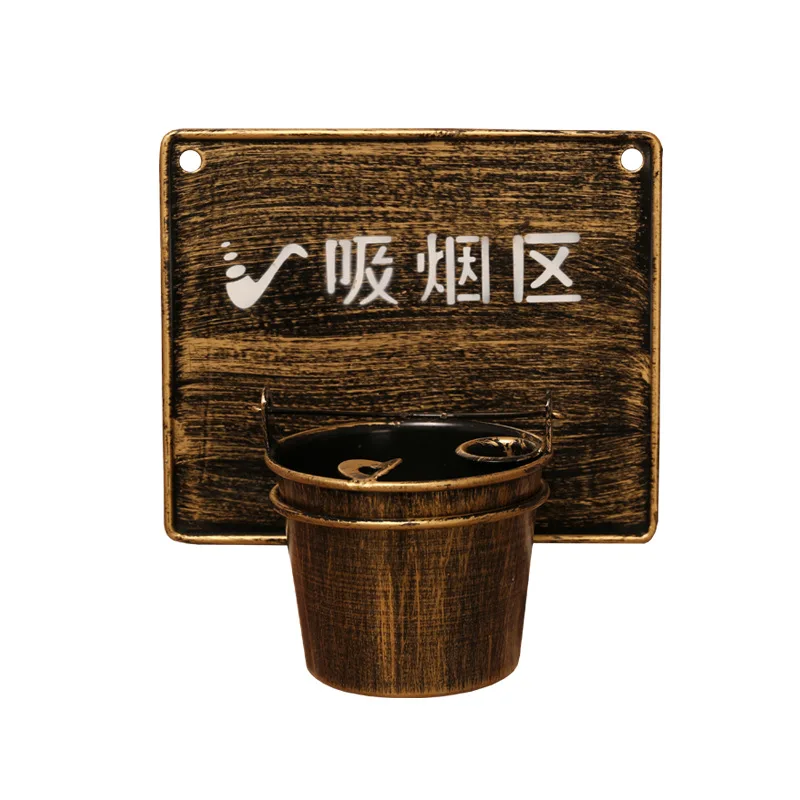 Металлическая Пепельница ручной работы в американском ретро стиле подвесные