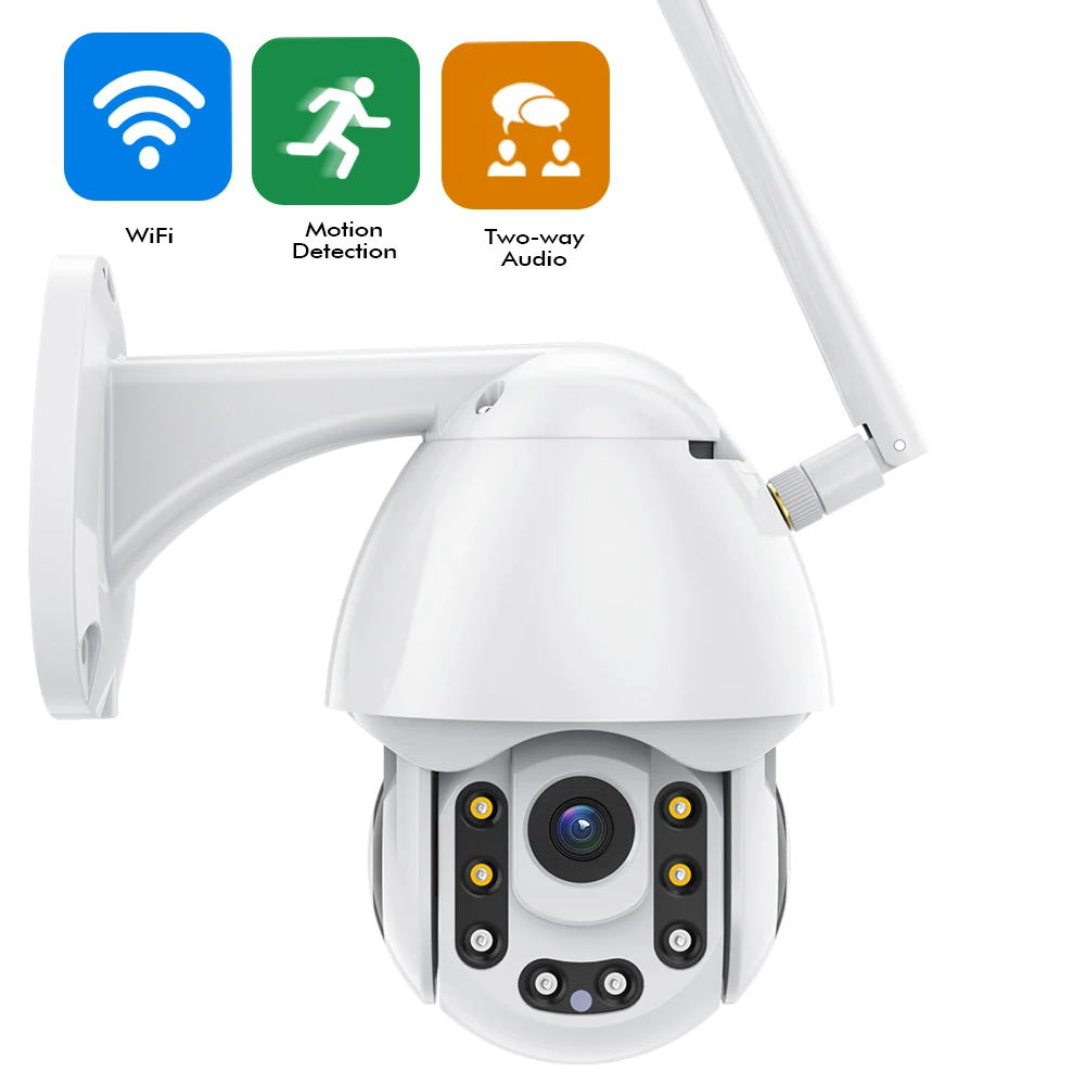 Wifi камера с двумя способами аудио H.265 Внутренняя камера/наружная поддержкой