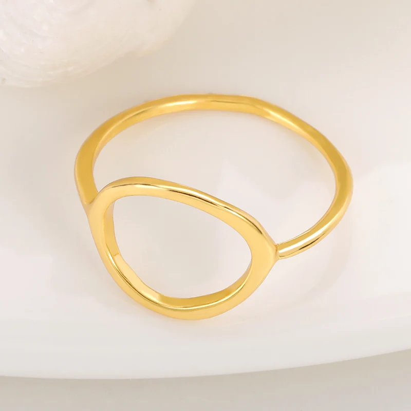 Великолепная сказка золотой цвет кольца Анель фаланга anillos Mujer класса розовое