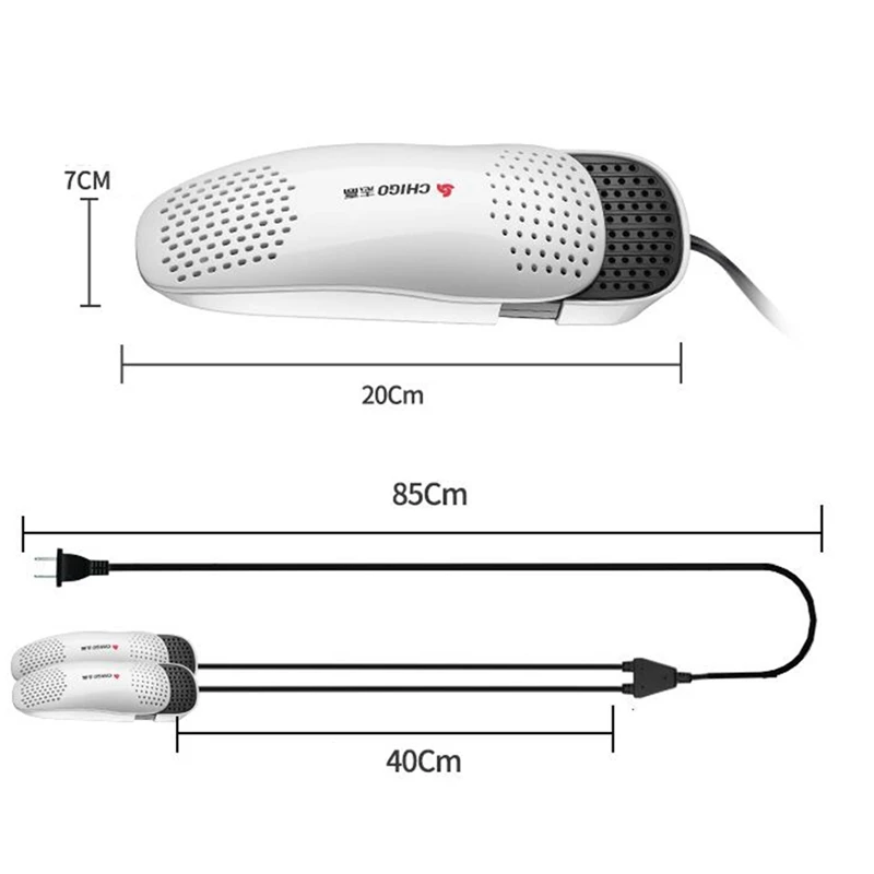 Портативная электрическая сушилка для обуви PTC эффективное нагревание высокая