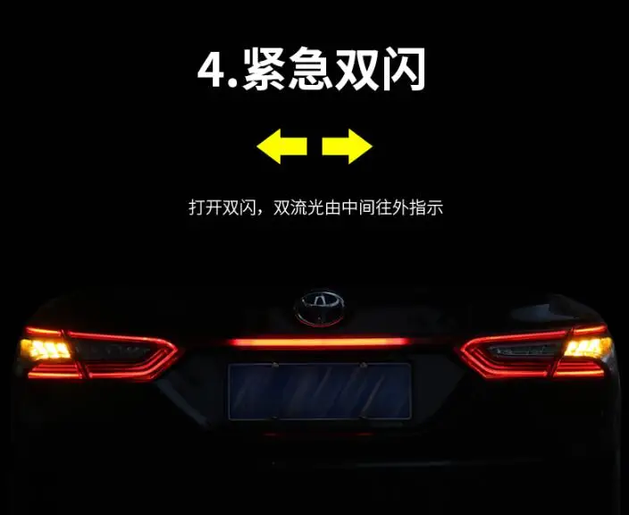 1 шт. автомобильный бампер задсветильник багажника для Toyota Camry задние светильник