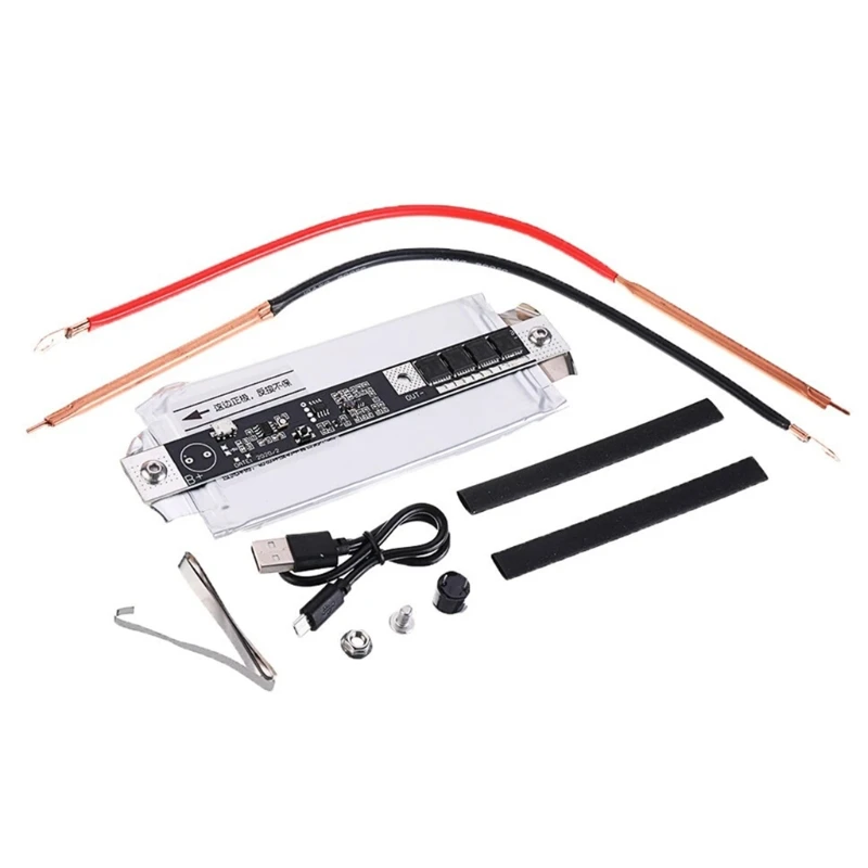 

Портативный Аппарат для точечной сварки «сделай сам», 3,7-4,2 в, многоцелевой сварочный аппарат, сварочное оборудование, набор практичных инст...