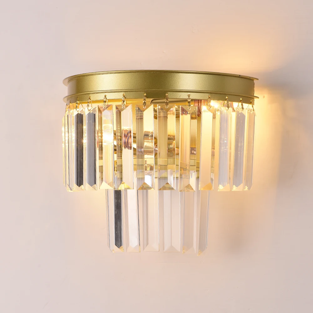 Купить 2 получают 15% прозрачная Хрустальная палочка Настенные светильники для