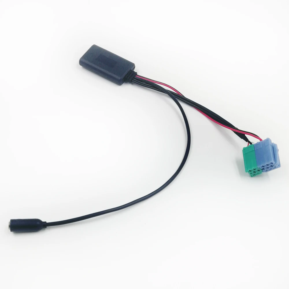 Biurlink 150 см Автомобильный Bluetooth 5 0 AUX аудио адаптер мини ISO 6Pin и 8Pin кабель для Renault