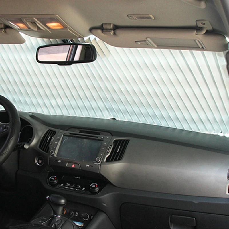 Автоматический солнцезащитный козырек от солнца теплоизоляция | Автомобили и