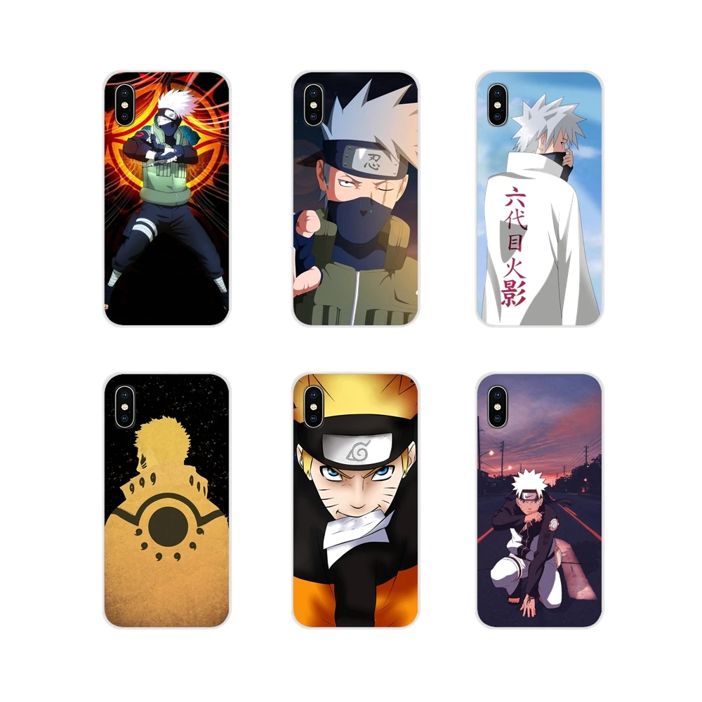 Аксессуары чехлы для телефонов fHokage Naruto Kakashi Apple iPhone X XR XS 11Pro MAX 4S 5S 5C SE 6S 7 8 Plus ipod touch 5