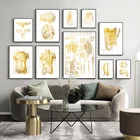 Скандинавский минималистичный стеновой постер с изображением человеческих костей, мышц позвоночника, мышц, ветра, медицинской клиники, больницы