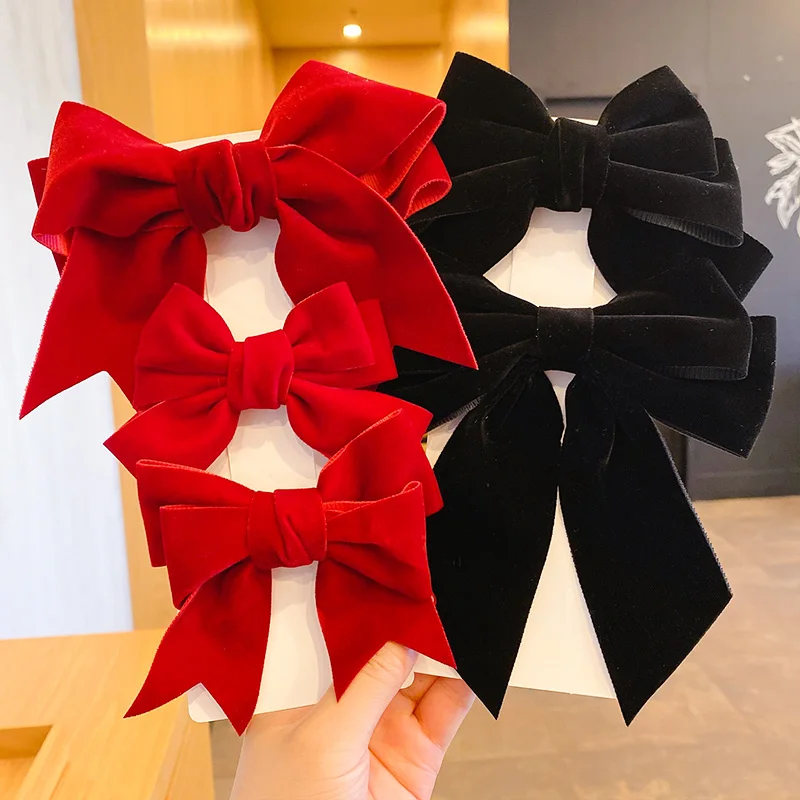 Повязка на голову с большим бантом из замшевой ткани эластичные повязки для