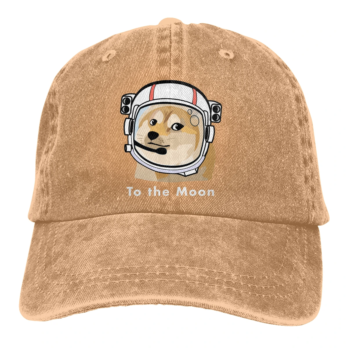 

2020 Best Selling Doge To The Moon The Baseball Cap Peaked capt Sport Unisex Outdoor Custom Dogecoin Funny Bitcoin Hats