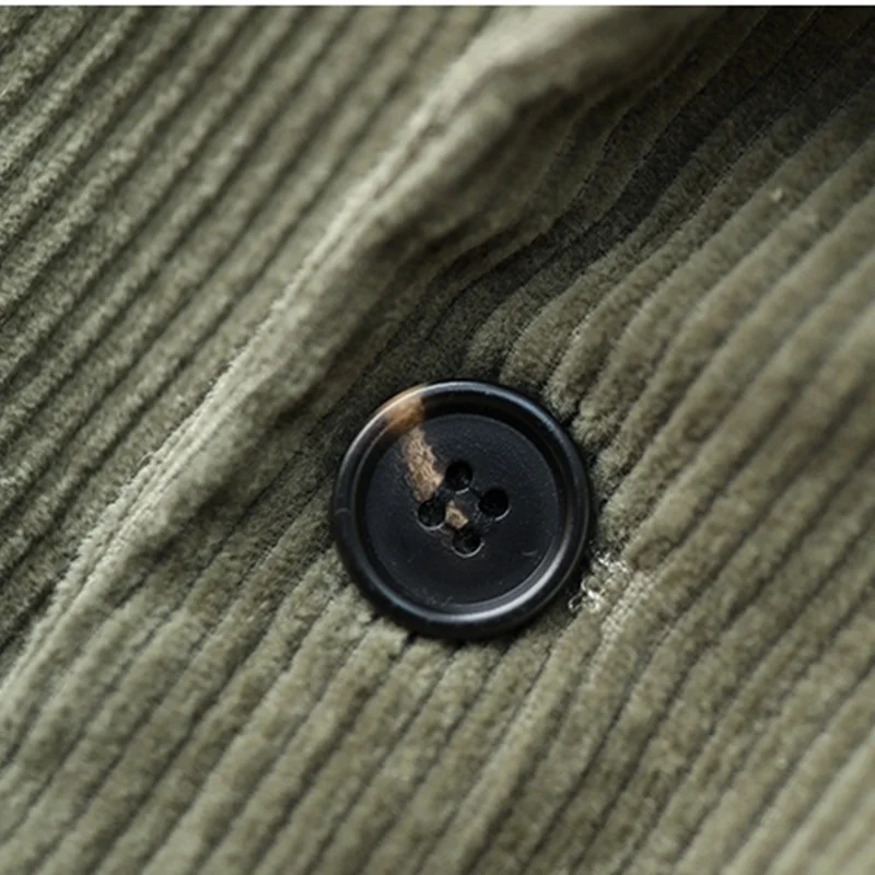 

Autumn Jacket For Woman Blazers 2019 Coat Pocket Outerwear Female Baggy Jackets Vintage Corduroy Jacket AA4912