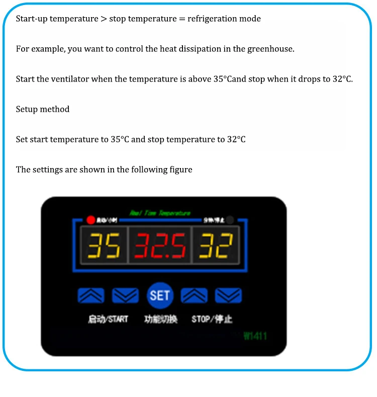 Pymeter XH-W1411, цифровой регулятор температуры, три дисплея, многофункциональный регулятор температуры, контрольный переключатель-19-99 ℃