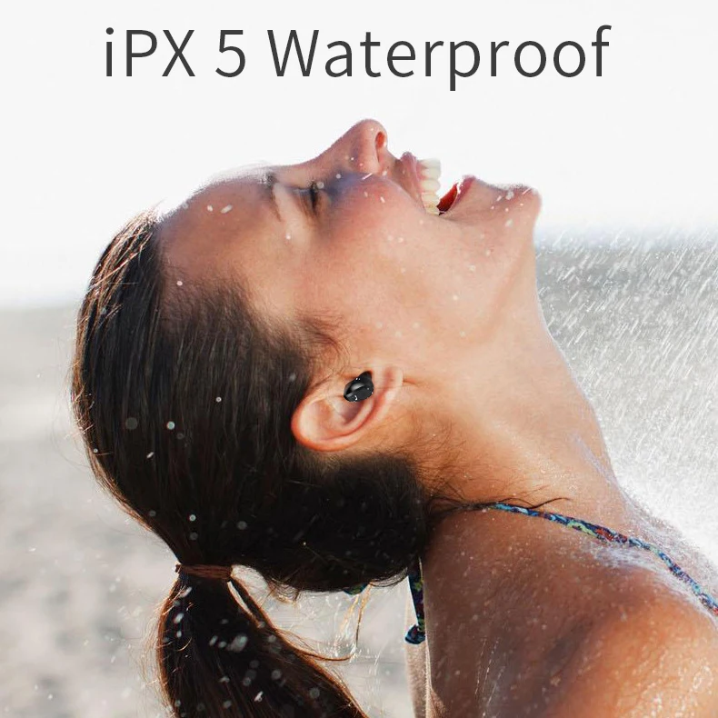 Беспроводной Bluetooth 5 0 наушники-вкладыши TWS стерео спортивные Водонепроницаемый