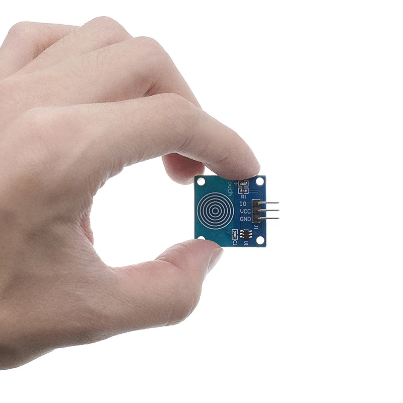 Сенсорный модуль переключателя TTP223 100 шт. сенсорная кнопка самоблокирующиеся/без