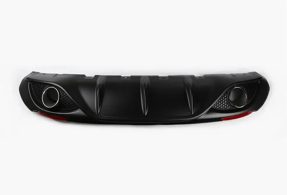 

PP Car Rear Bumper Spoiler Lip Auto Car Diffuser For Alfa Romeo Giulia 2017 2018