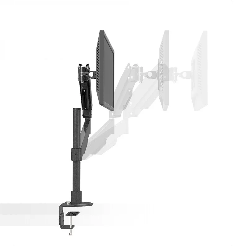 Сверхмощный газовый пружинный кронштейн для ЖК стола зажимной держатель