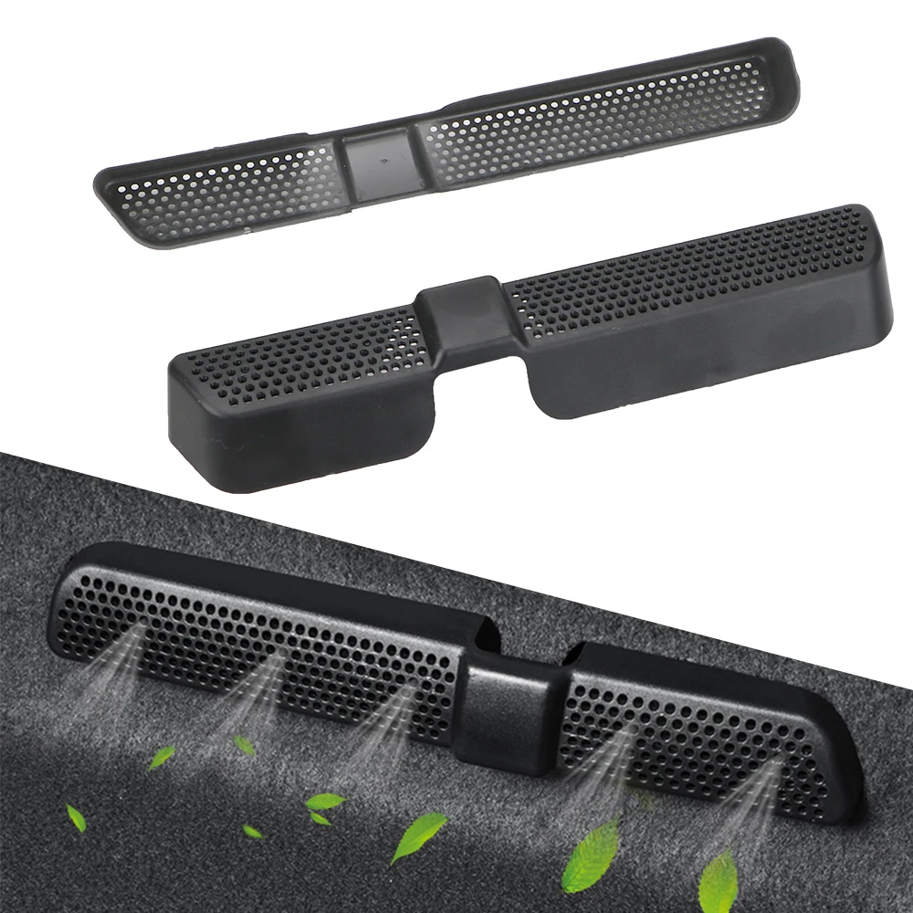 

LEEPEE 2Pcs/Set Car Air Vent Cover Under Seat Air Conditioner Duct Outlet Covers For VW Volkswagen Touran 2016 2017 2018
