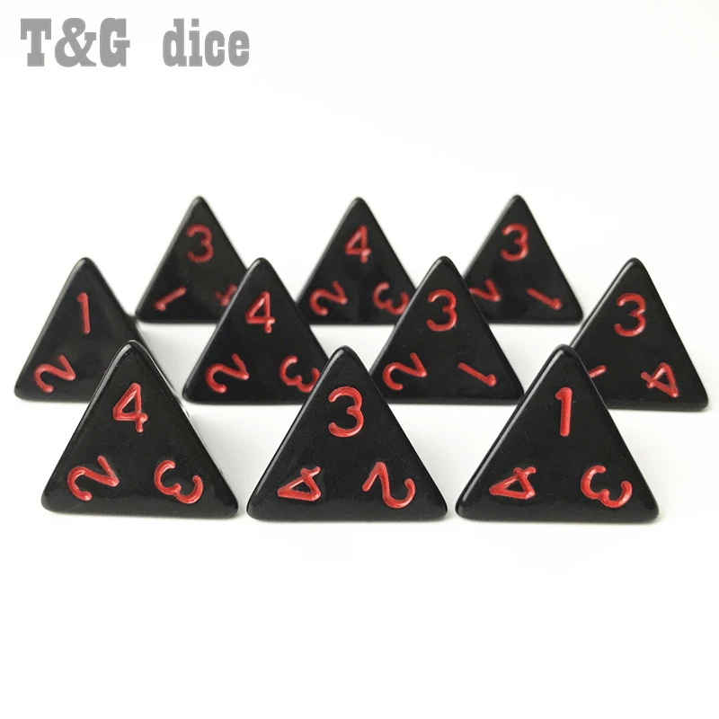 Удивительный многогранный цифровой набор кубиков Непрозрачный черный х Красный