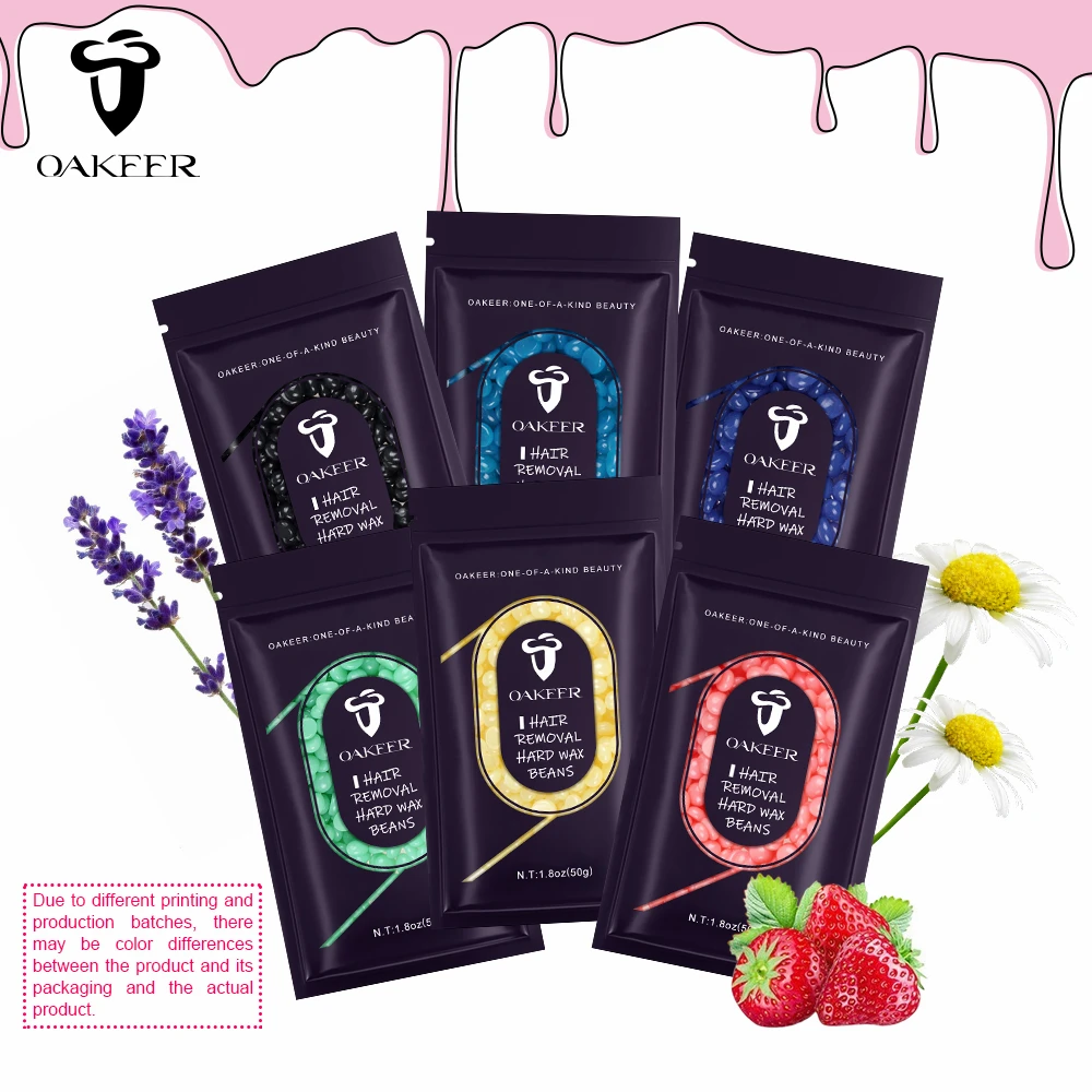 

6 шт., воск для удаления волос на лице