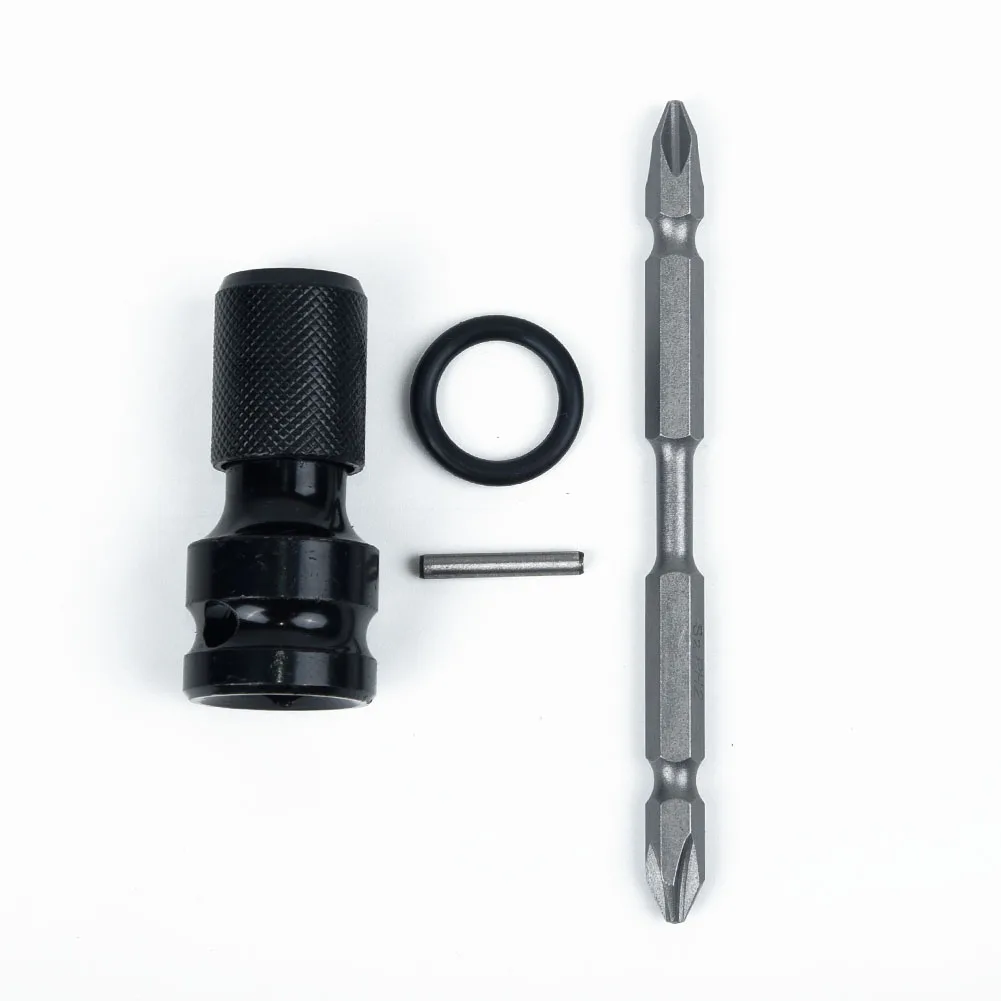 

Shaft Socket Adapter Driver Nut-on bit 100mm Steel Screw Extension Drill Bit Universal 1/2\" to 1/4 \"