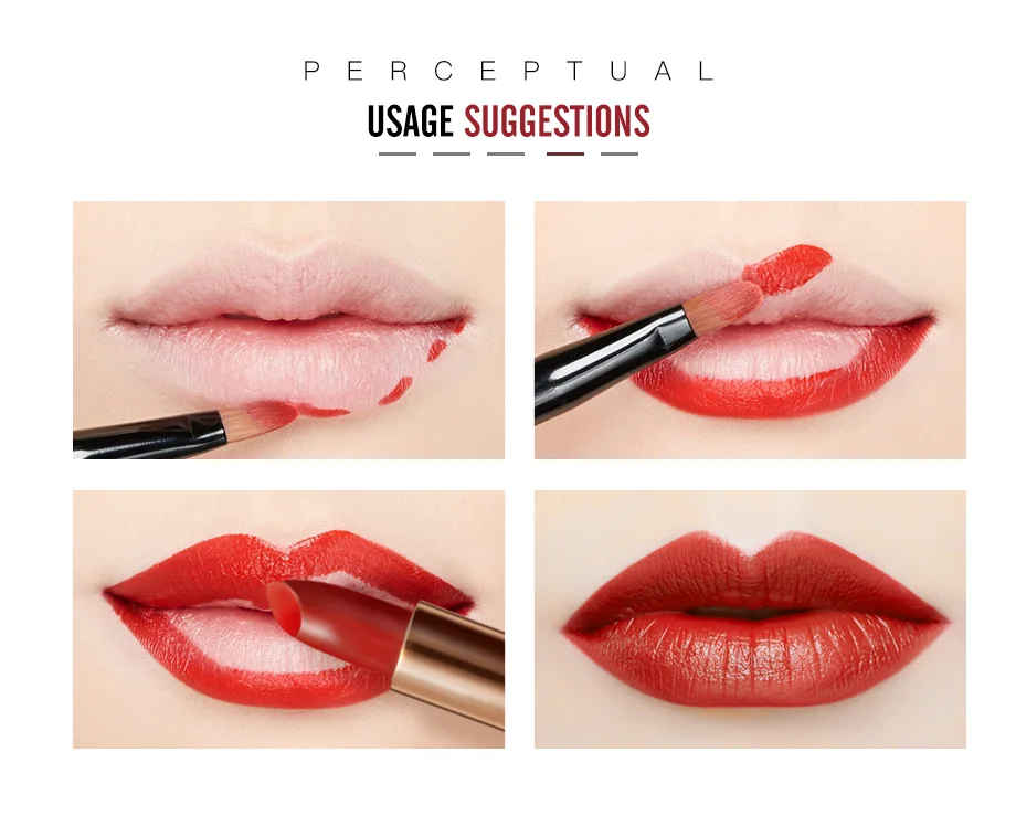 ROSALIND матовая Косметическая Помада для макияжа стойкая 10 цветов водостойкая