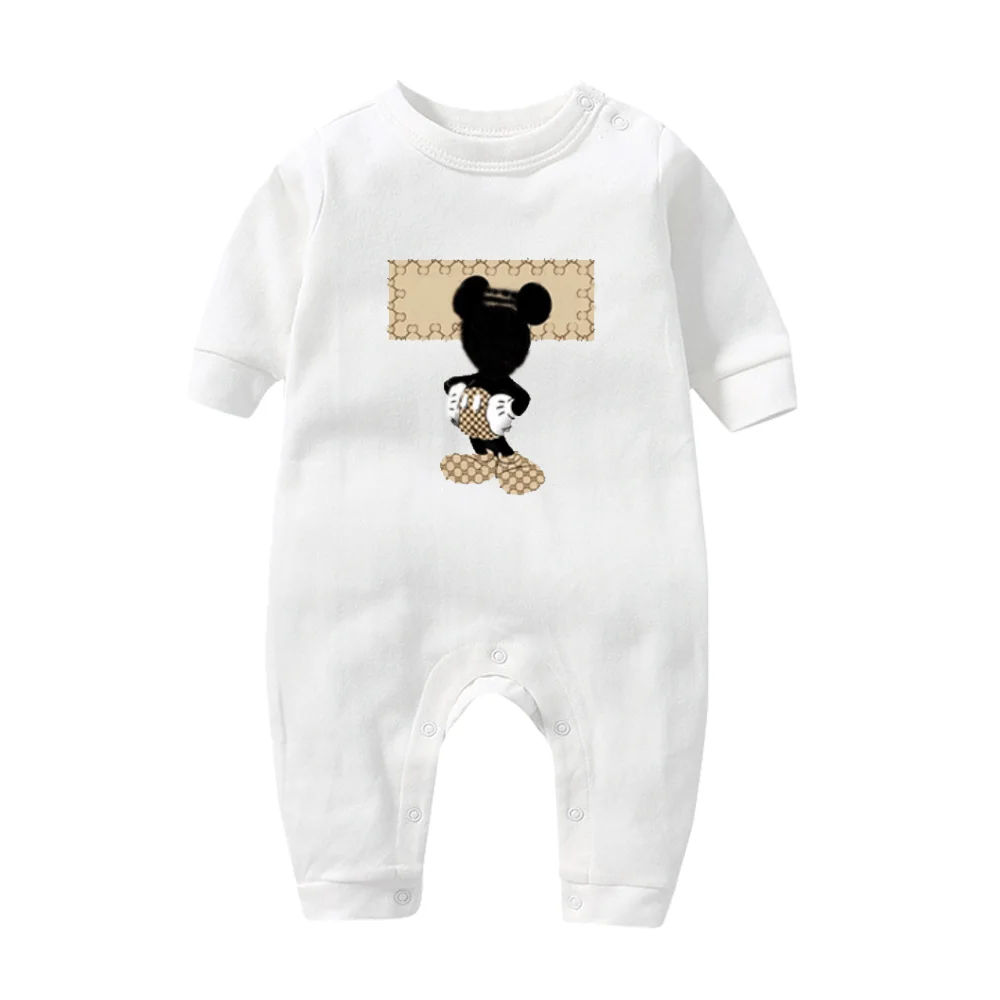 

BABYSP Newborn boy onesie baby animal clothing baby long sleeve bodysuit infant wear polyester baby clothes