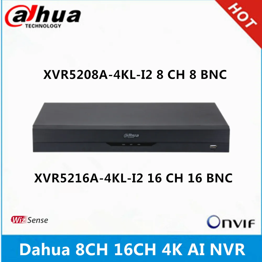 Сетевой видеорегистратор Dahua XVR5208A 4KL I2 8CH & XVR5216A 16CH пятиядерный ГП брод 4K 1U WizSense