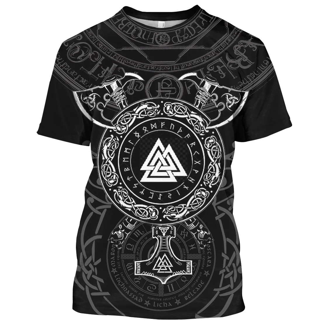 

Summer Vikings T Shirt Men's 3D Print Tshirt Casual Vikingar T-shirt Streetwear Harajuku Tees Fashion Camiseta Drop Shipping