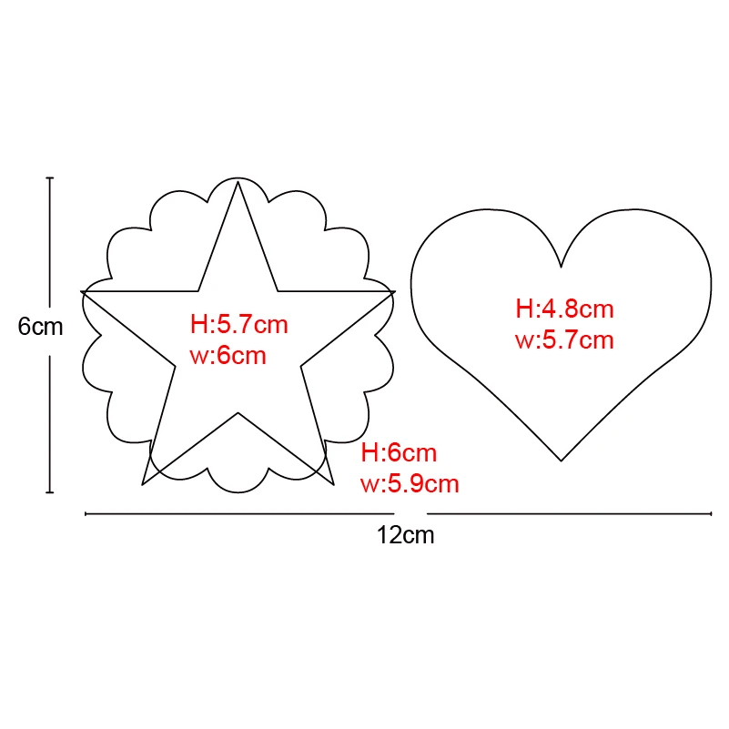 

Different Shape Borders metal cutting dies 3Pcs Irregular square frame Scrapbook paper craft knife mould blade punch stencils