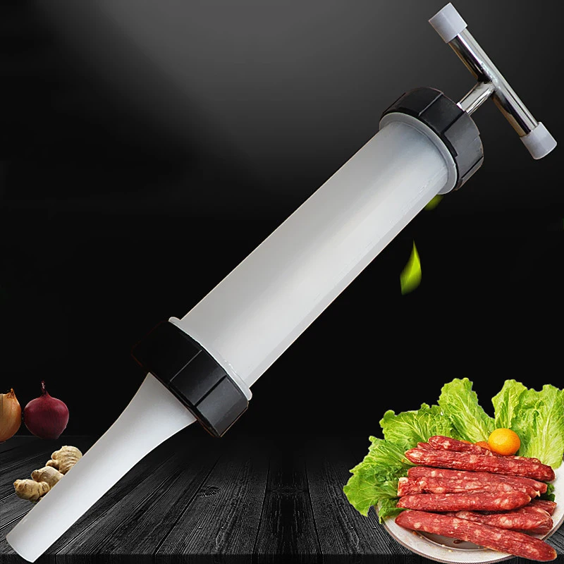 Ручная машинка для изготовления колбасок наполнители мяса сопло приготовления