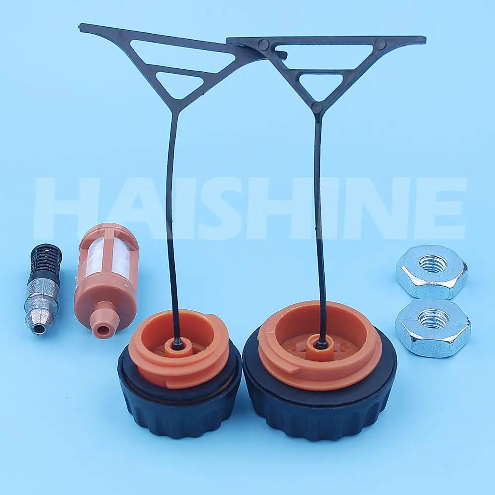 

Gas Fuel Oil Tank Cap Bar Nuts Filter Kit For Stihl 025 026 020 021 023 024 028 034 036 038 048 020T Chainsaw 0000 350 0520