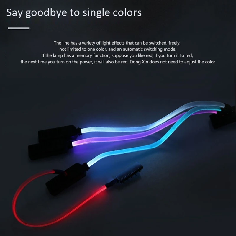 

HXHF One for Five Fan HUB 4-Pin PWM HUB Desktop Computer Radiator Fan HUB