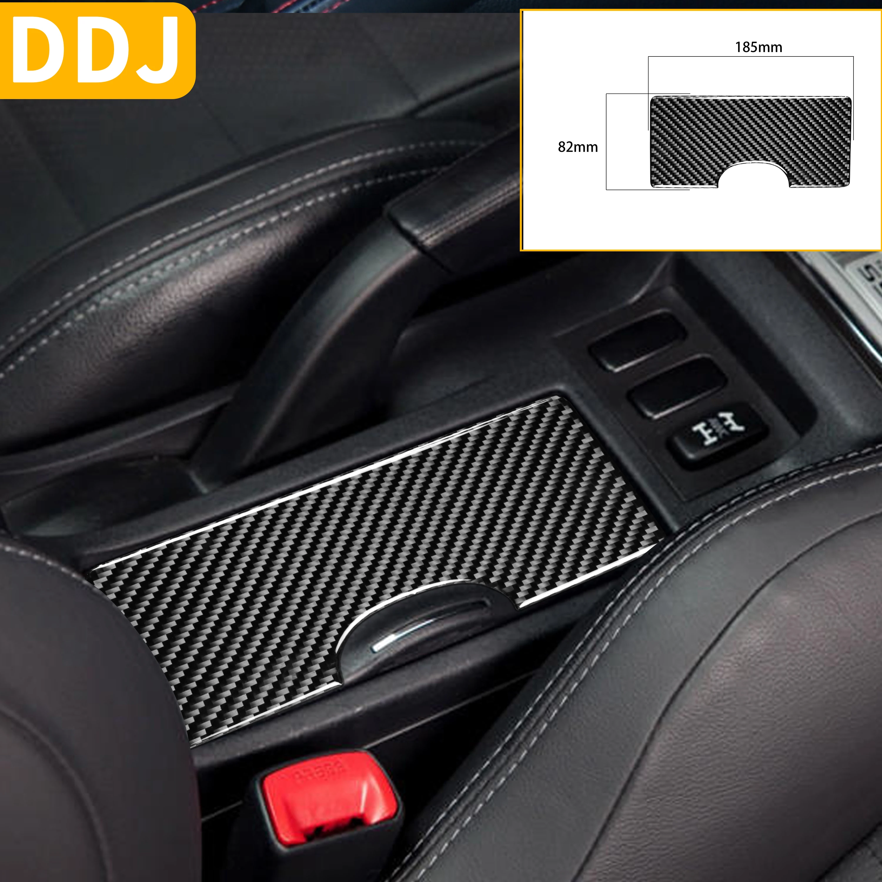 Для Mitsubishi Lancer EVO X IX 9 10 2005 2015 держатель стакана центральной консоли из углеродного
