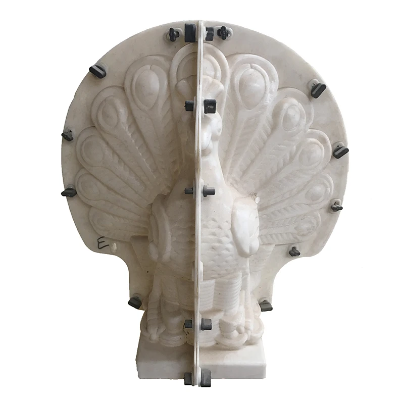 

ABS plastic Mould Garden House Decorative jardineria Cool Peacock Concrete Stone Statue Molds Home Ornaments