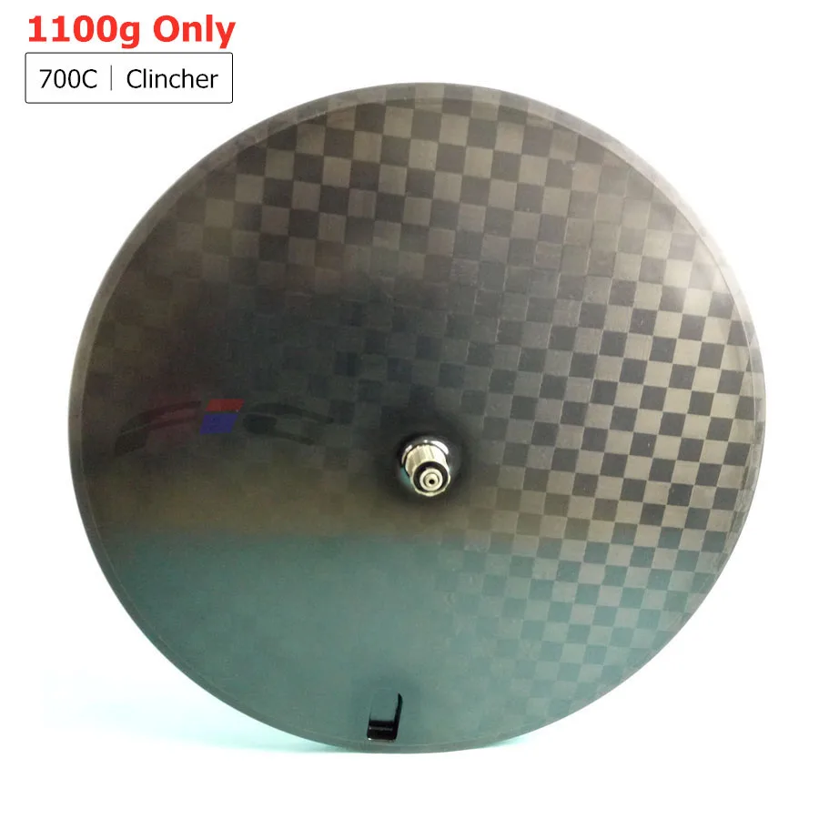 ФИК полностью углеродное T800 дисковое колесо 23 мм широкий клинчер Триатлон колеса