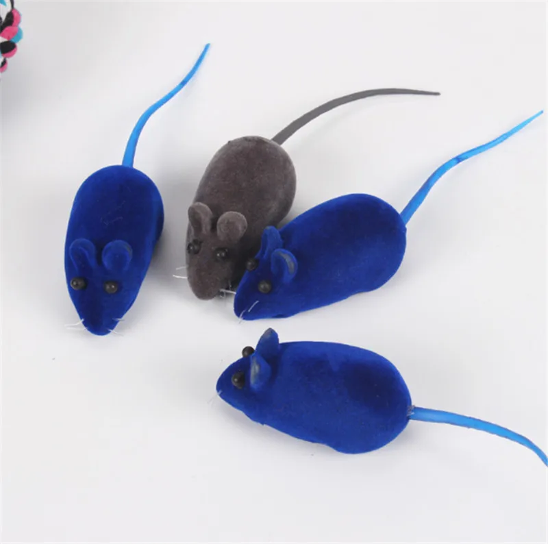 1 шт. милый игрушечный Кот мышь из флока Забавные игрушки Китти звук плюшевая