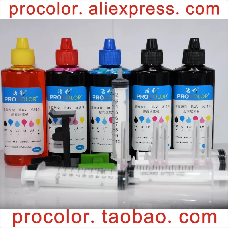 

305XL ink refill kits for HP 305 XL HP305 DeskJet 2710 2720 4110 4120 4130 ENVY 6010 6020 6030 6420 Refilled Inkjet Cartridge