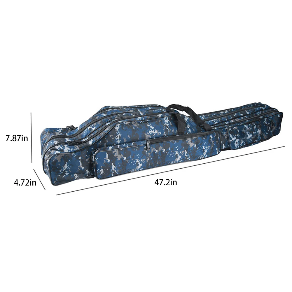 

Folding Soft Fishing Bag with Green Camouflage