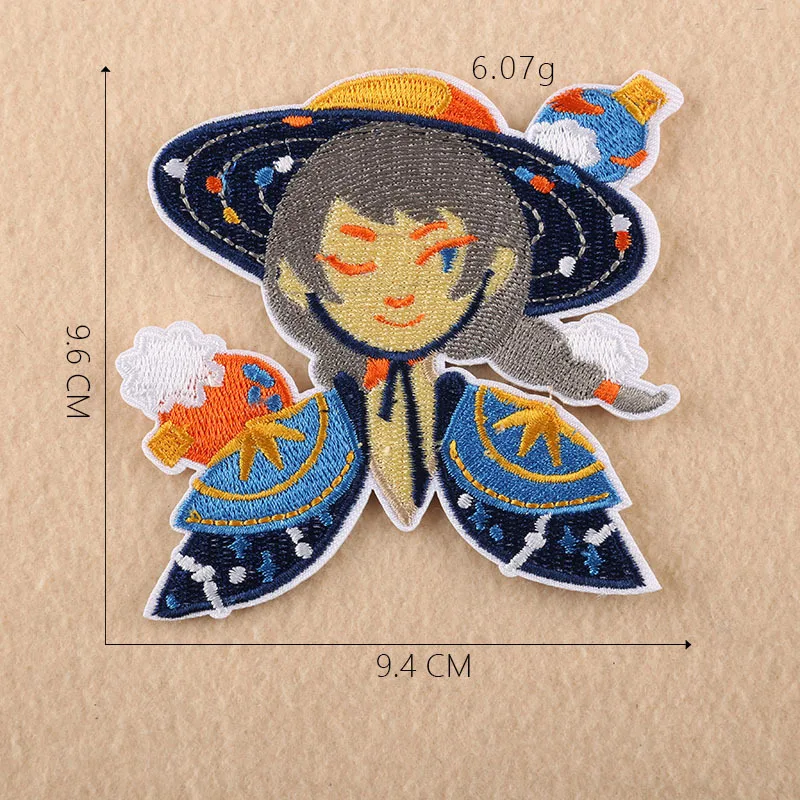 Модный чехол типа сделай сам Бабочка Розовая одежда заплаты вышивки ручной