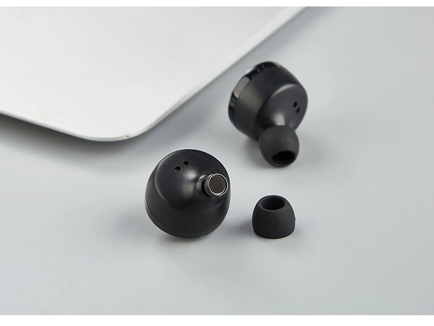 Наушники-вкладыши Беспроводная гарнитура Bluetooth 5,0 наушники стерео HiFi Звук бинауральный вызов пассивный шум cancelin с зарядной коробкой