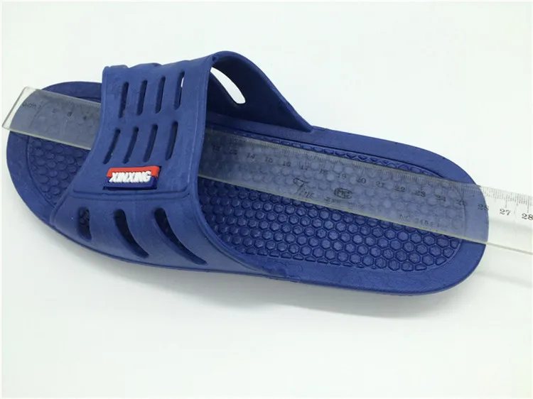 

Factory Wholesale Summer Men's Plastic Bathroom Non-Slip Running River and Lake Stall Slippers Bathroom Summer Slippers