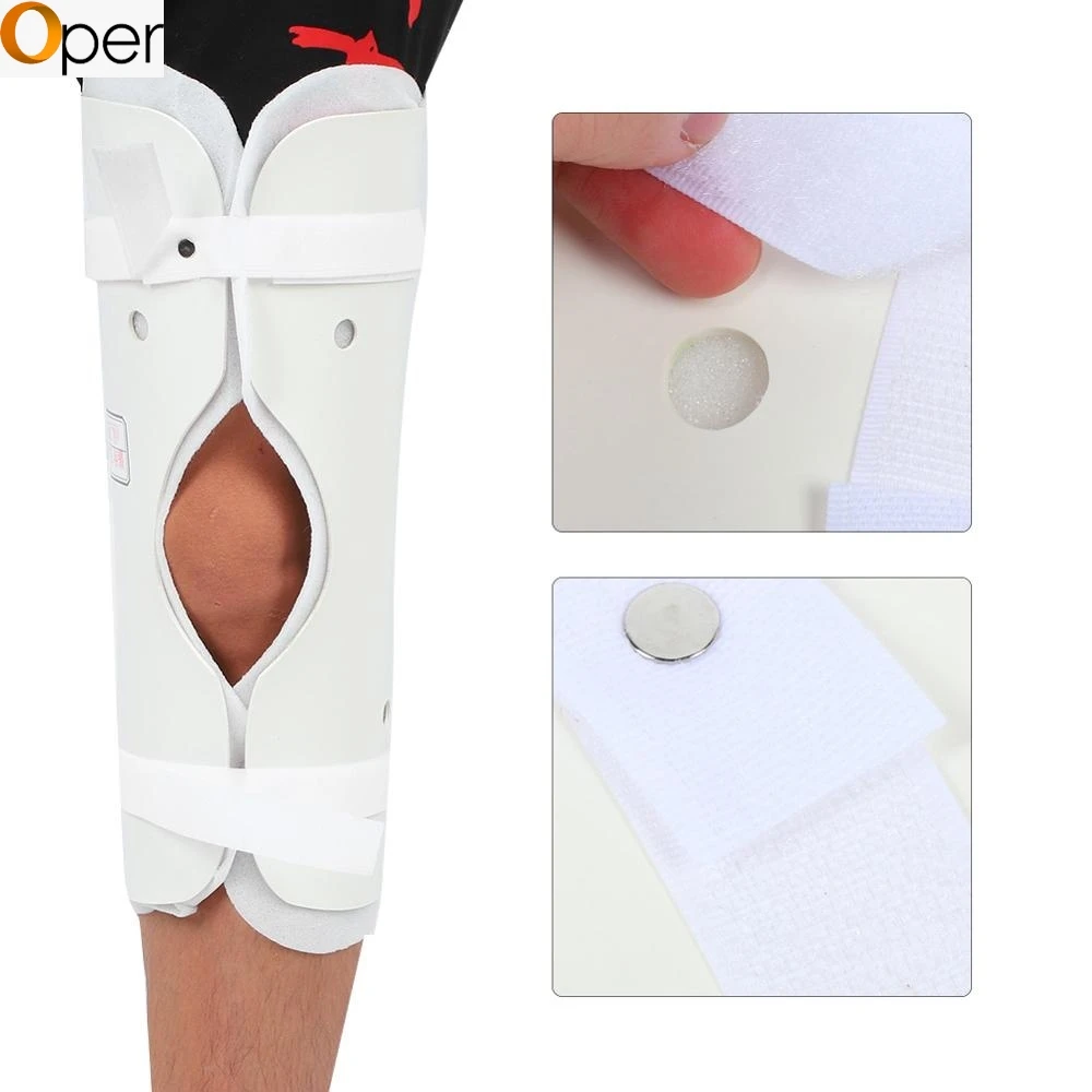 Пластиковый фиксированный бандаж для коленной чашечки Поддержка коленного