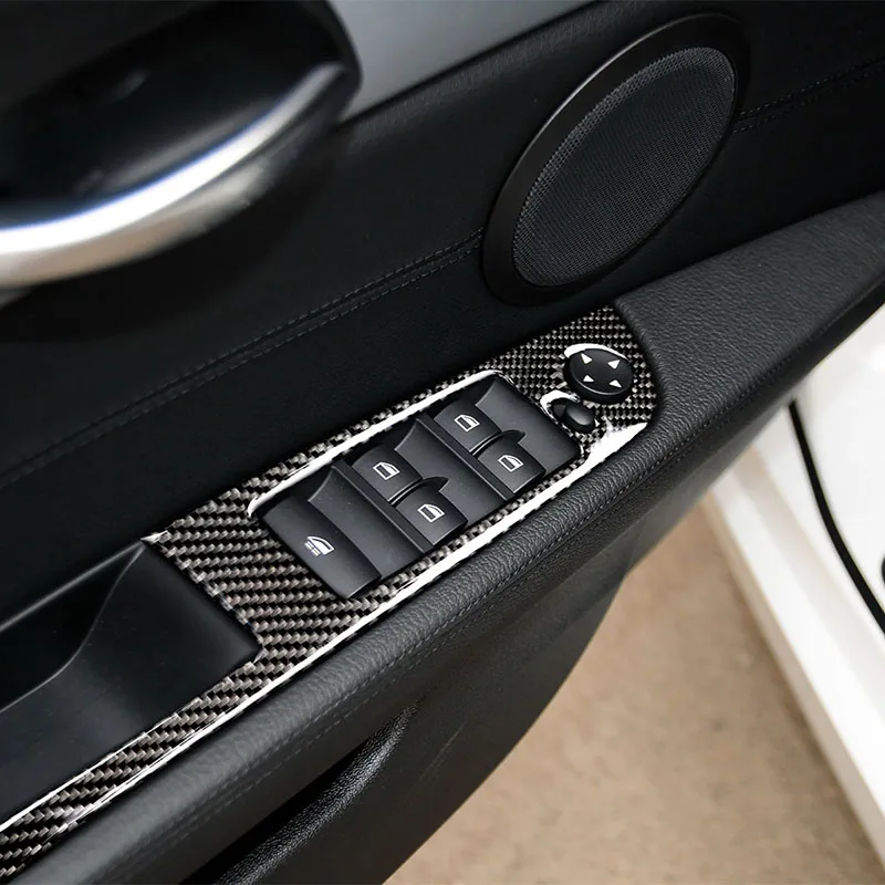Наклейки на рамку стеклоподъемника для BMW Z4 E89 2009-2015 из углеродного волокна |